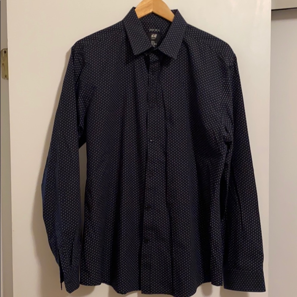 Men’s Large H&M slim fit button down